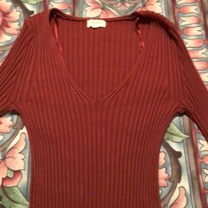 Casual and dressy v-neck sweater